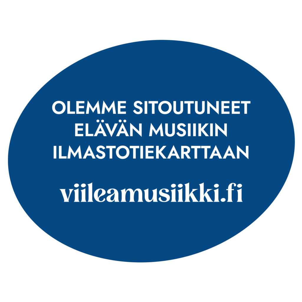 Viileä musiikki sitoutumislogo.